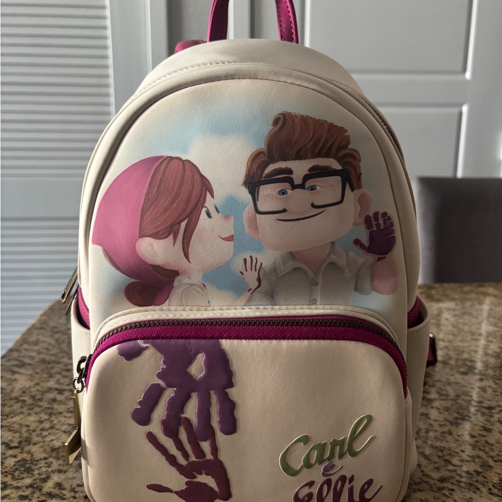 Loungefly Pixar Up Carl & Ellie Backpack